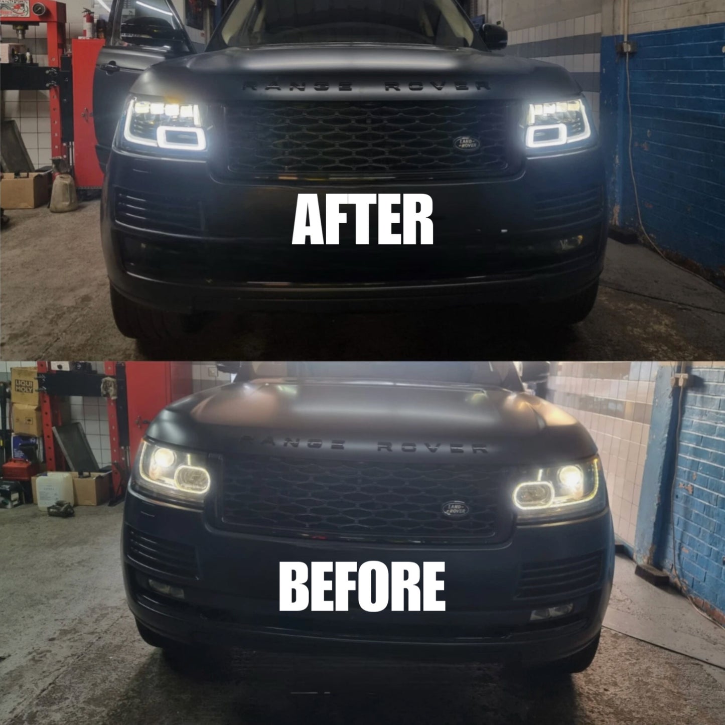 Range Rover Vogue 2013–2017 Facelift Style Front LED Headlights