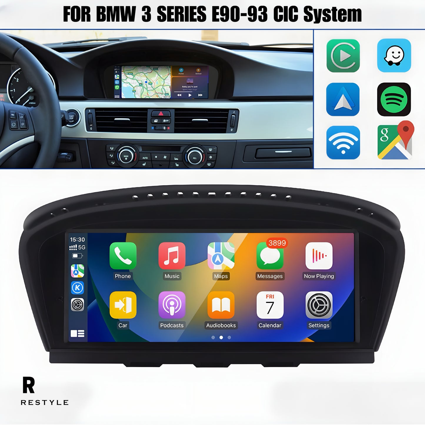BMW E90/91/92/93 Series 8.8" Touch Screen Upgrade