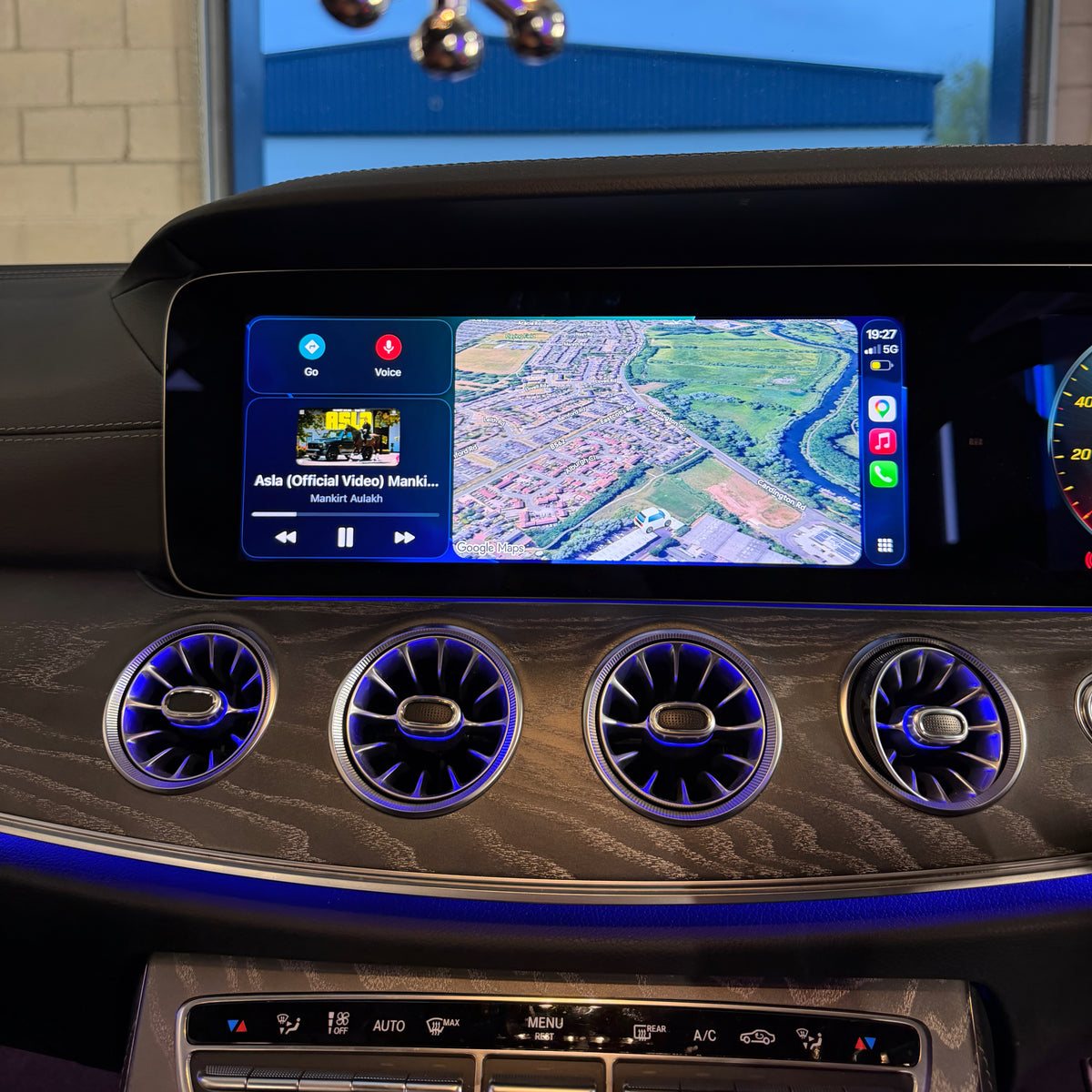 Mercedes-Benz NTG5.5/6.0 E-Class Apple CarPlay/Android Auto Upgrade