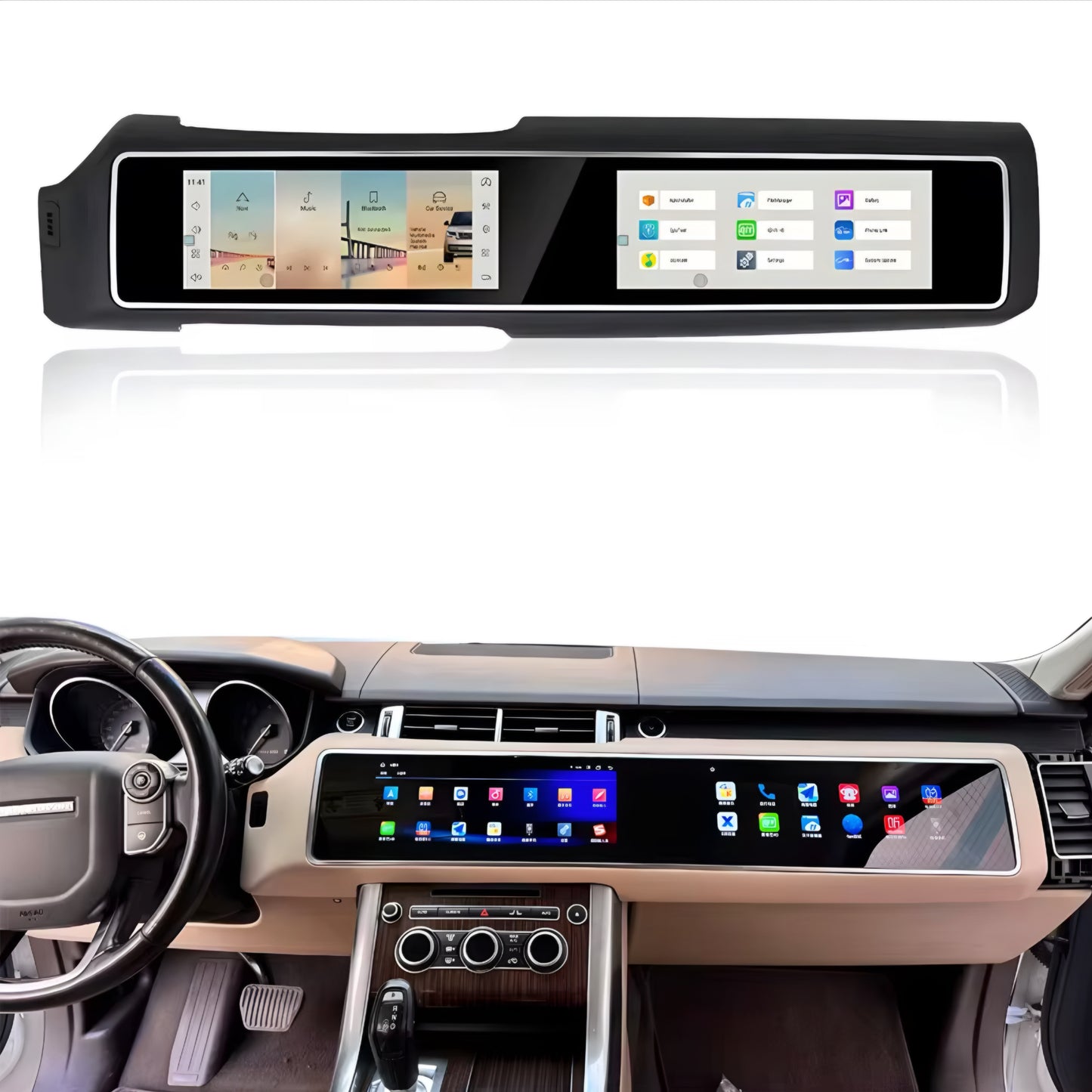 Range Rover Sport L494 (2013–2019) 12.3" Dual Touch Screen Upgrade
