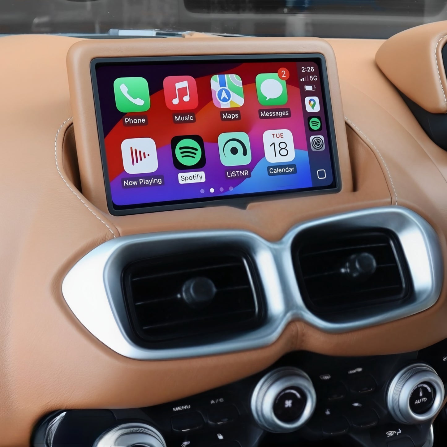 Aston Martin Vantage/DBS Apple CarPlay Upgrade (2018–2022)