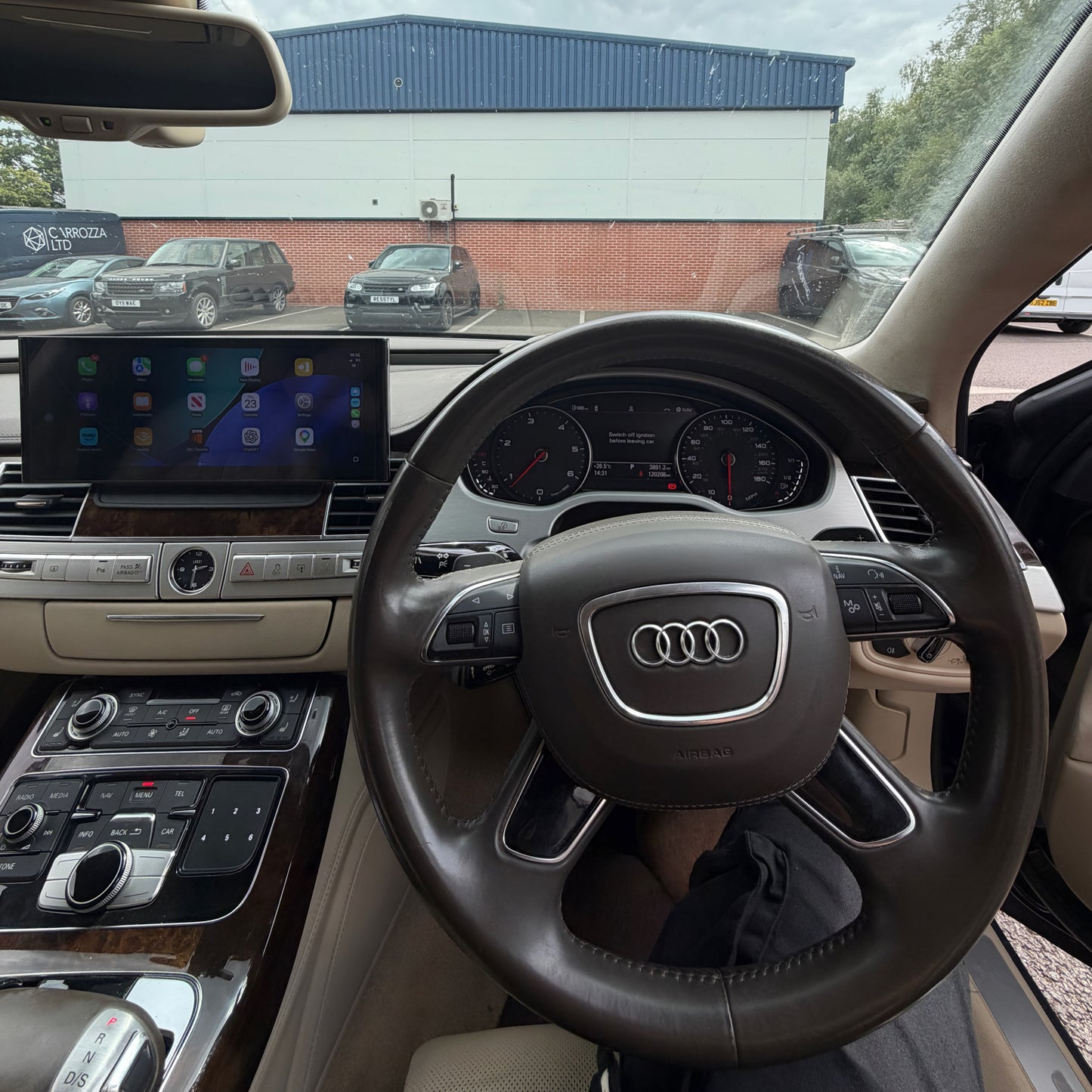 Audi A8 12.3" Screen Upgrade