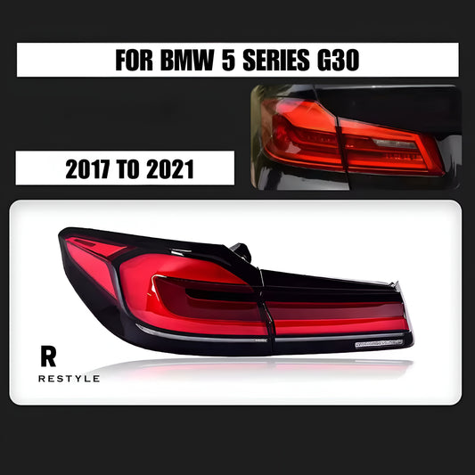 BMW 5 Series G30/G31 LCI-Style LED Rear Lights Upgrade