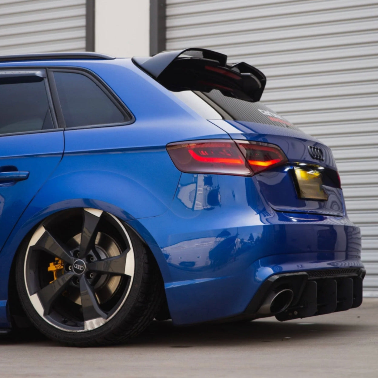 Audi A3/S3/RS3 Gloss Black Oettinger Spoiler