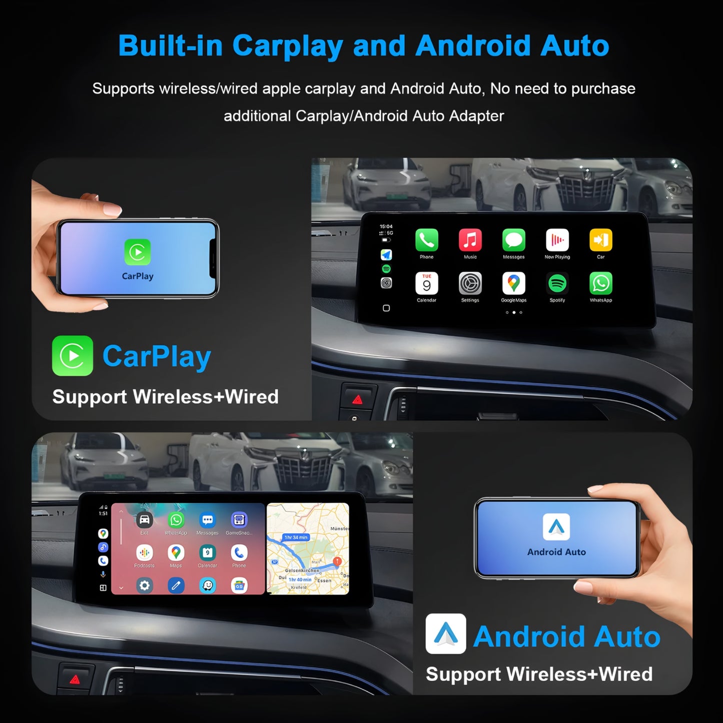 BMW i8 10.25" Screen with Apple CarPlay/Android Auto