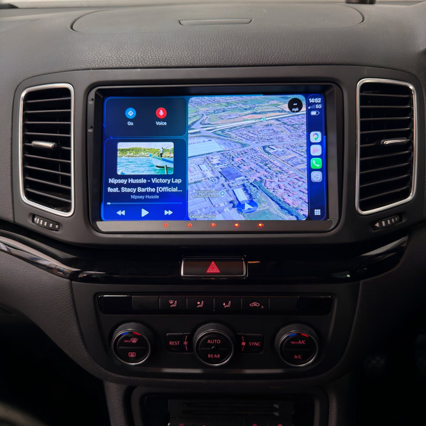 Seat Alhambra 9" Screen Upgrade with Apple CarPlay/Android Auto