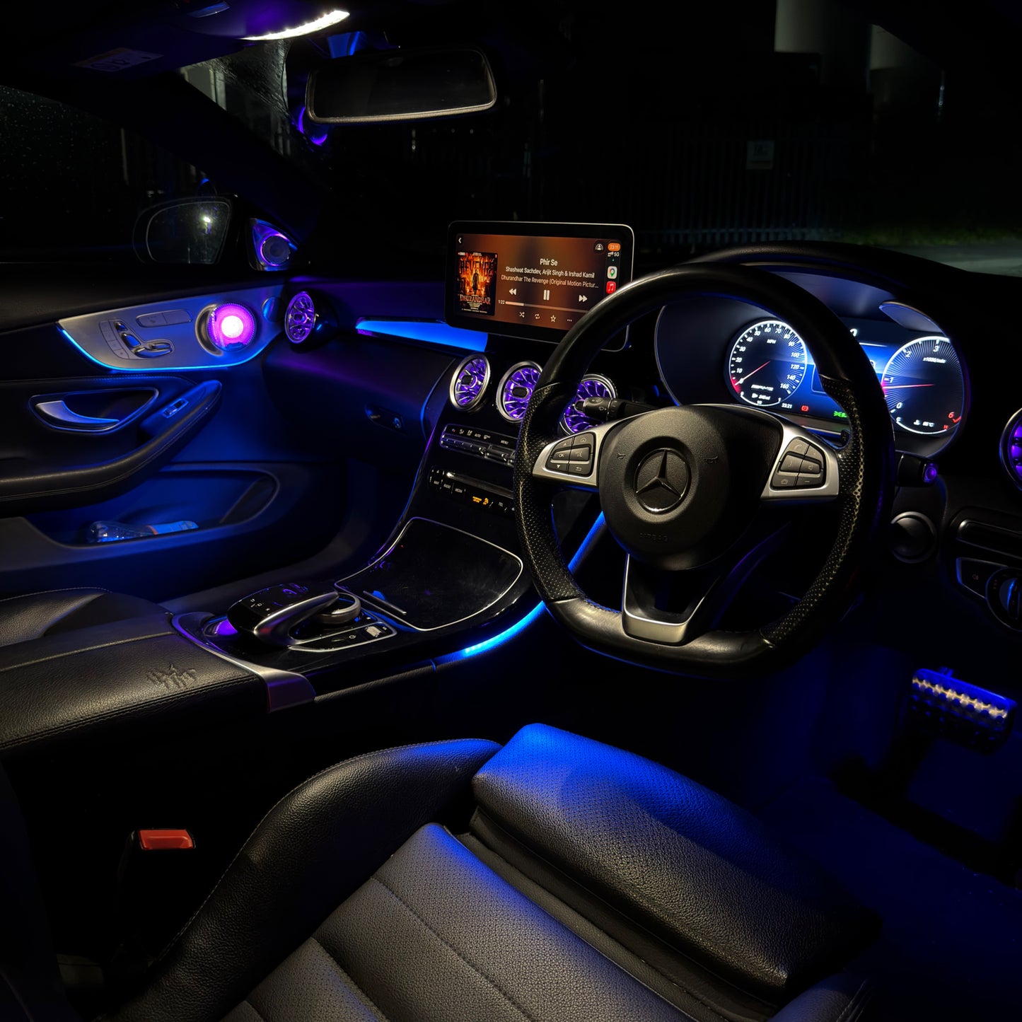 Mercedes-Benz C-Class/GLC Ambient Lighting Package