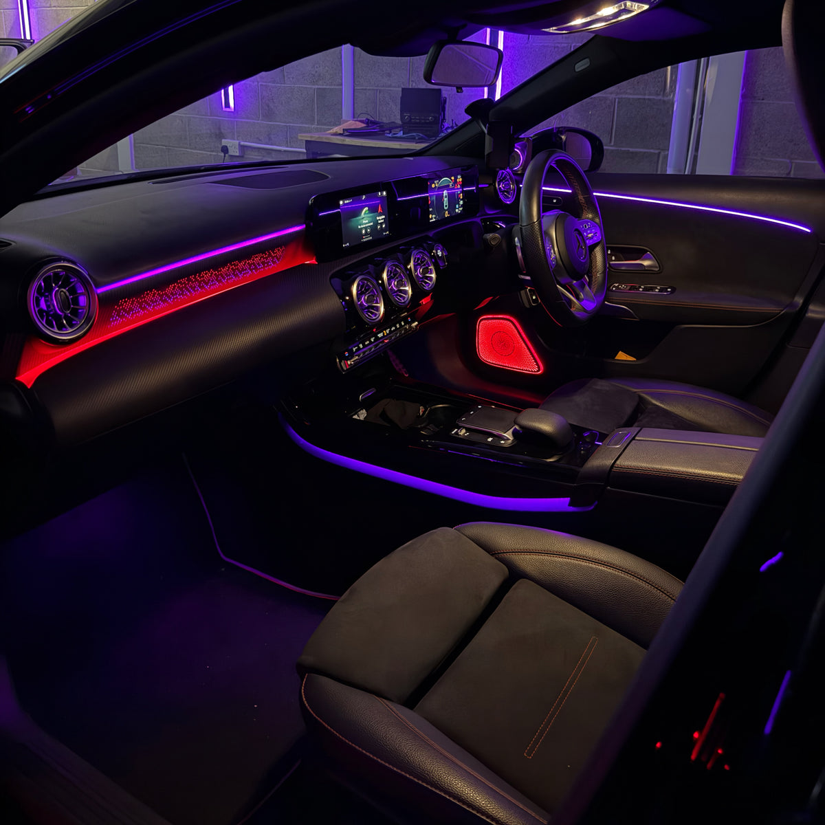 Mercedes-Benz A-Class W177 OEM Ambient Lighting Package