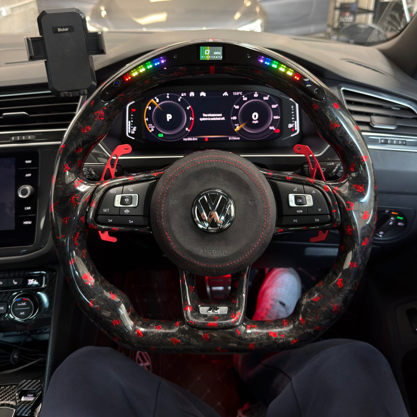 Volkswagen Forged Carbon Steering Wheel
