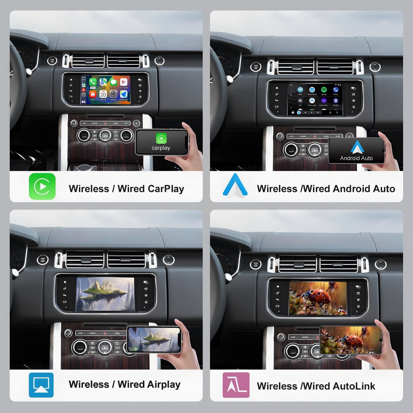 Range Rover Apple CarPlay/Android Auto Upgrade