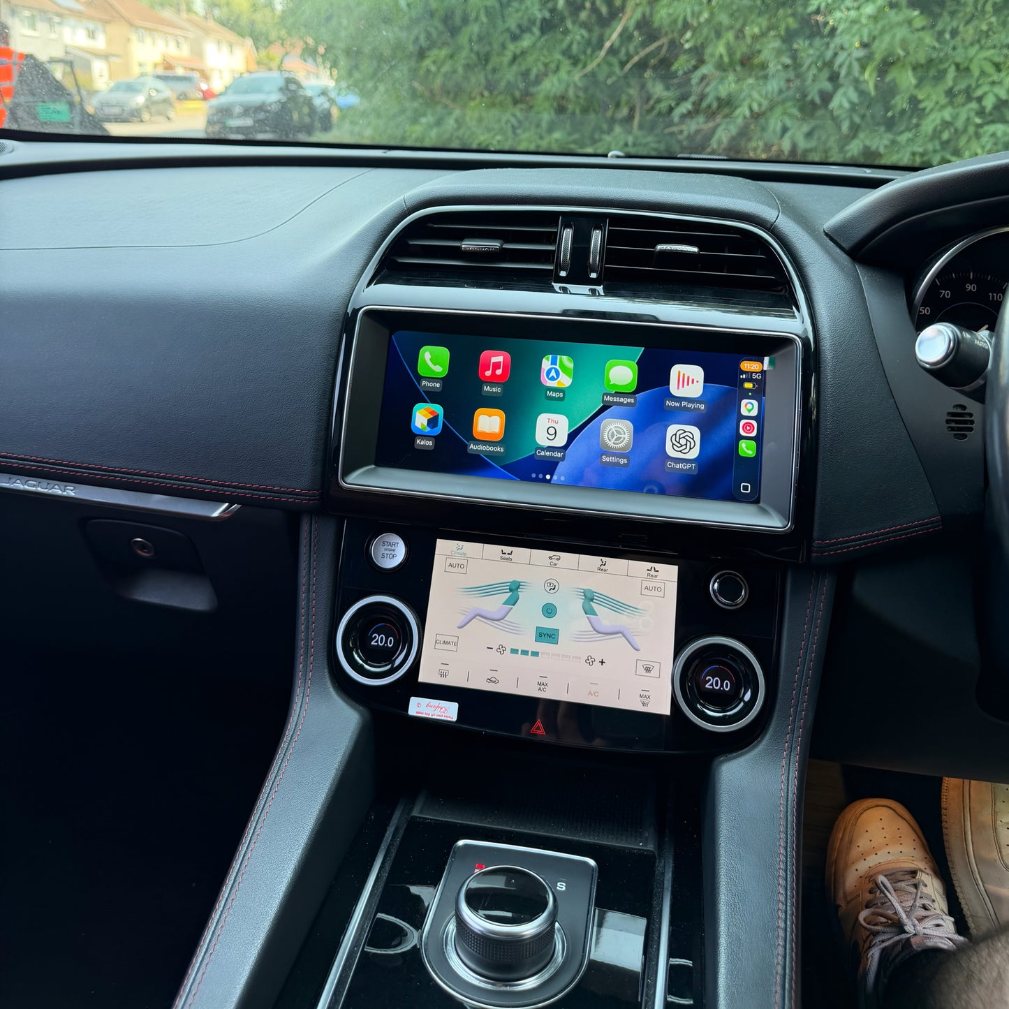 Jaguar Climate Control Touch Panel – XF/XE/F-PACE