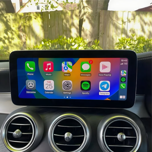 Mercedes Benz C-Class/GLC Linux Touch Screen