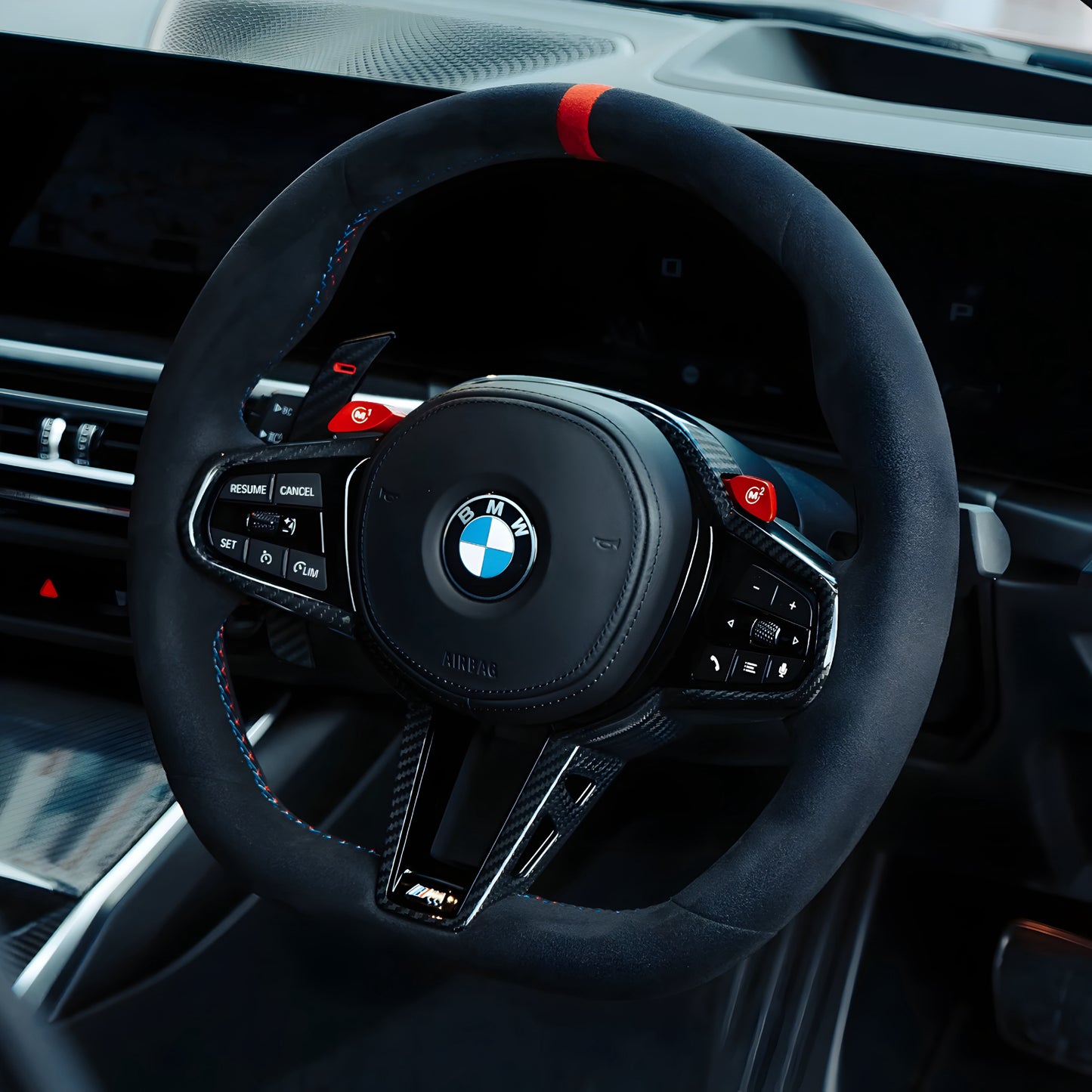 BMW G Series LCI-Style Alcantara Steering Wheel