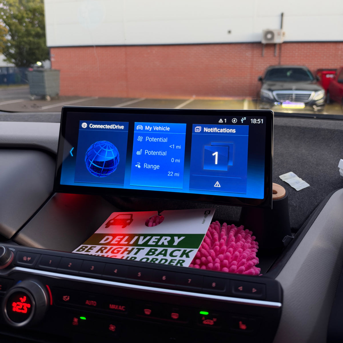 BMW i3 12.3" Ultra Thin Screen Upgrade
