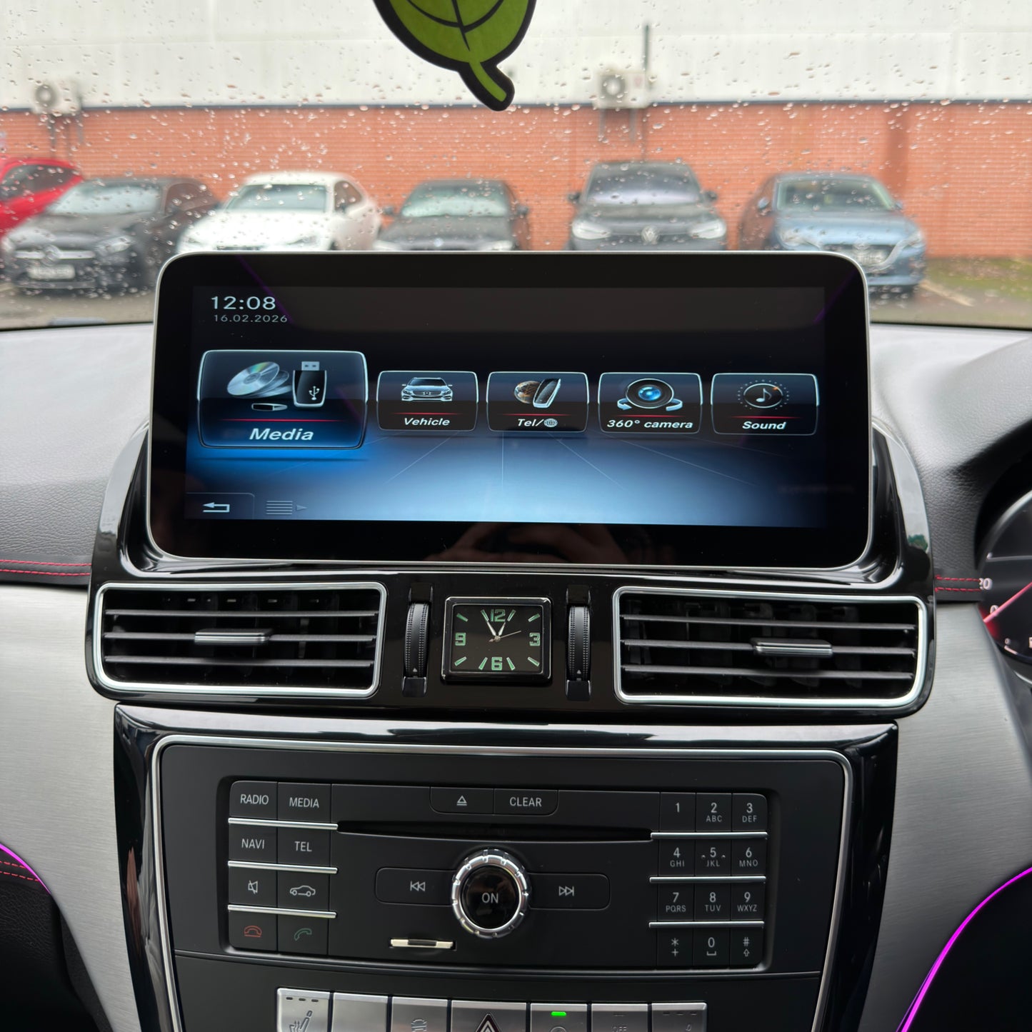 Mercedes M-Class/GLE W166 Touch Screen Upgrade