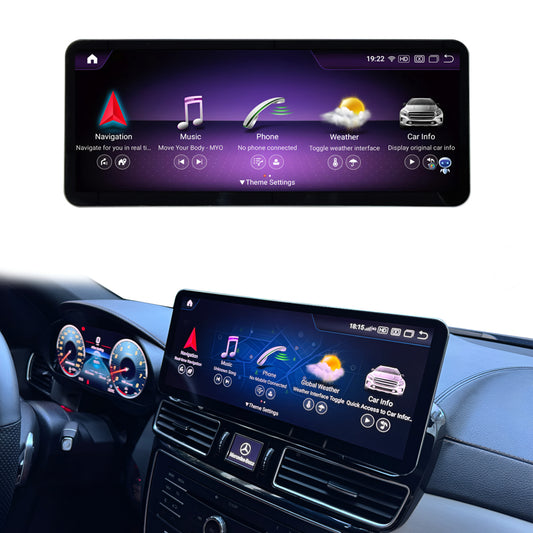 Mercedes M-Class/GLE W166 Touch Screen Upgrade