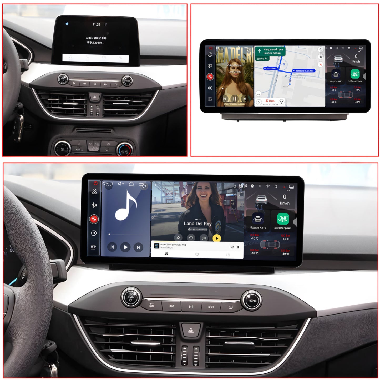 Ford Focus (2019-22) 12.3" Screen Upgrade
