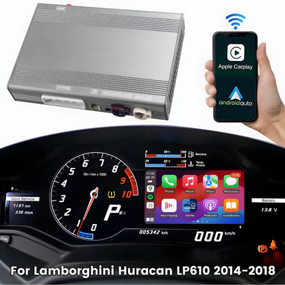 Lamborghini Huracan (2013–2019) Apple CarPlay & Android Auto Activation