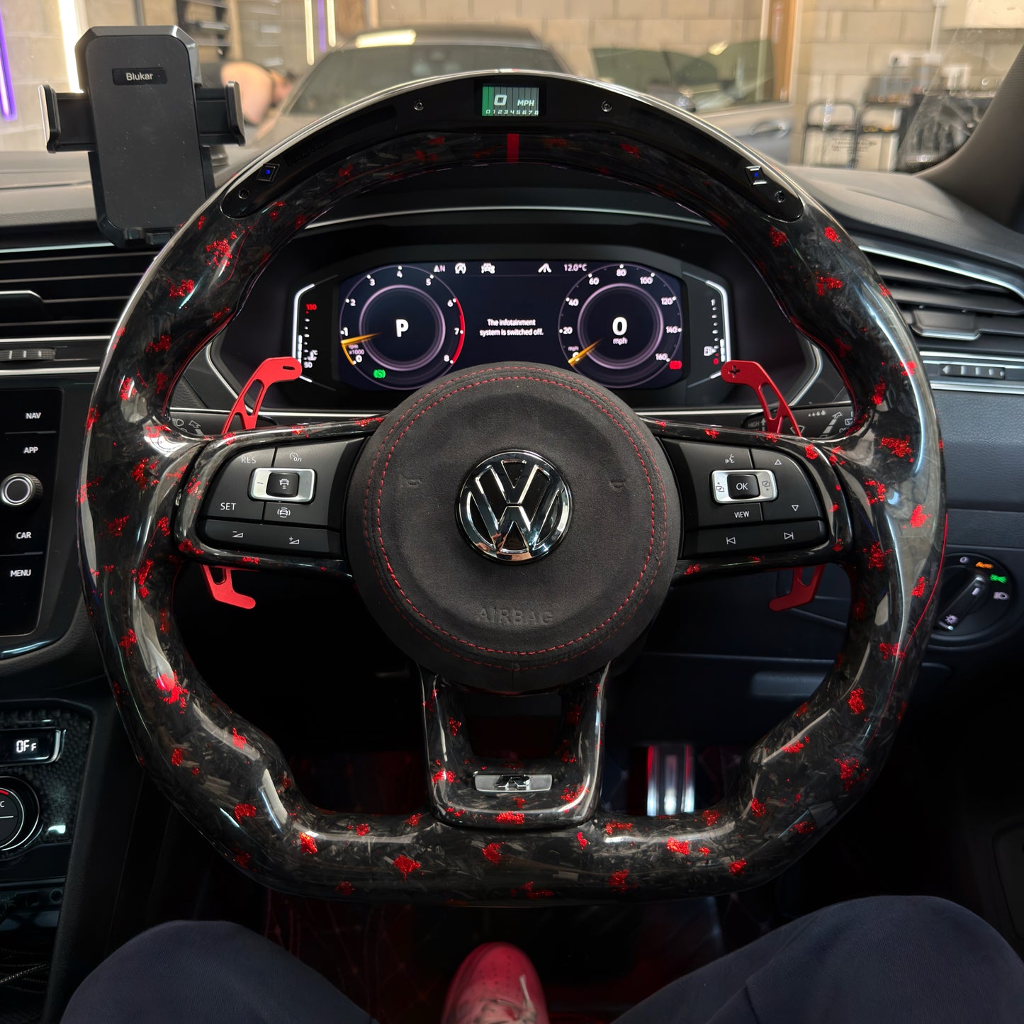Volkswagen Forged Carbon Steering Wheel