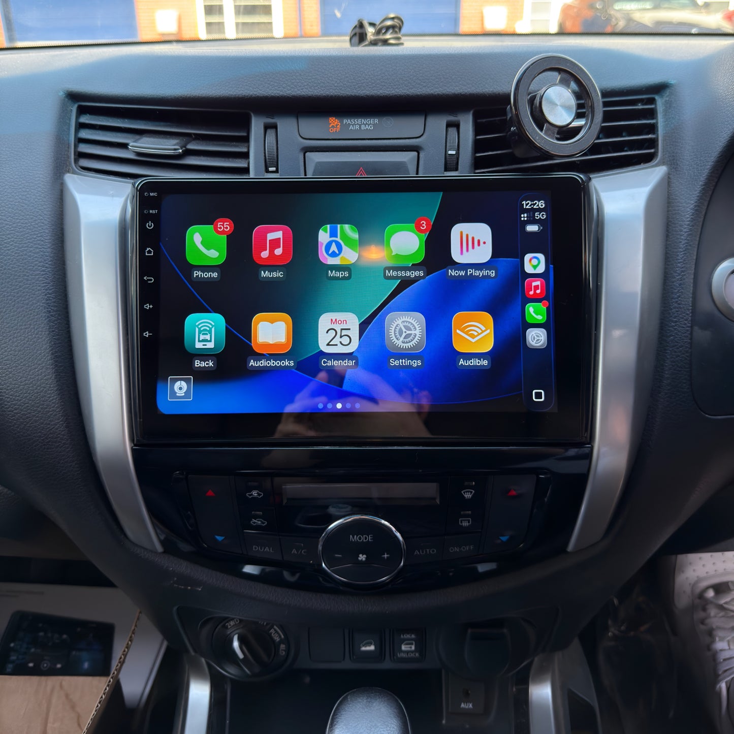 Nissan Navara 10" Screen Upgrade