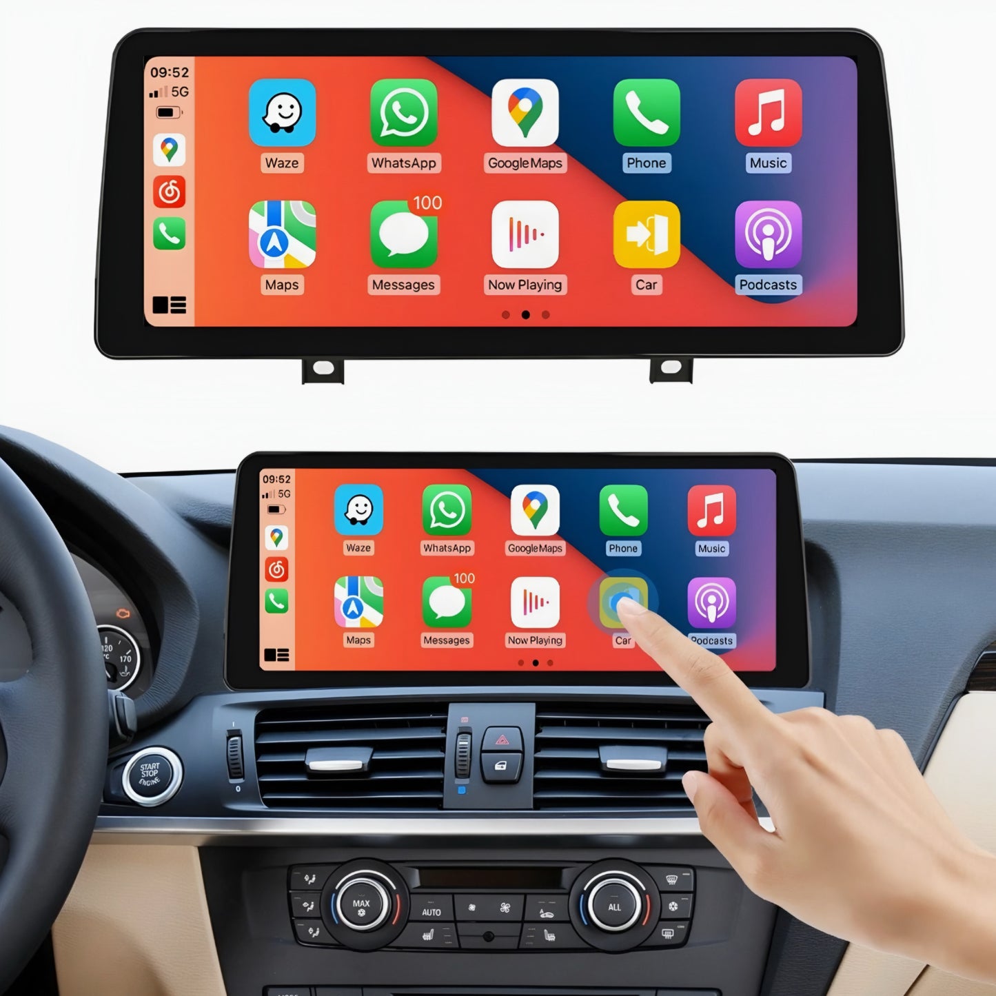 BMW X3 Screen Upgrade – 10.25" or 12.3" (2011–17)