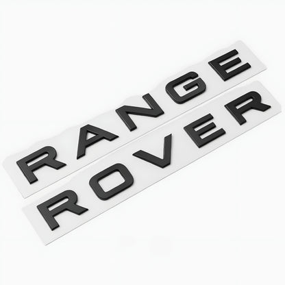 Range Rover Sport L494 (2013–2022) Gloss Black Badges – Front & Rear Set