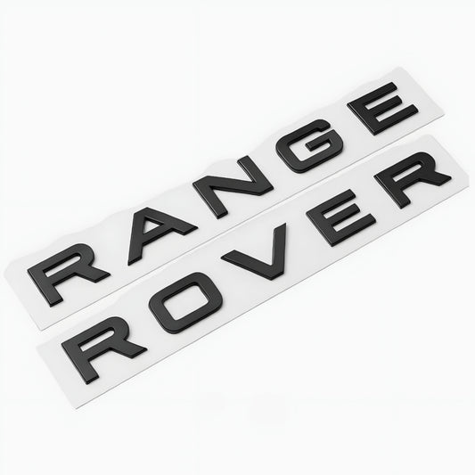 Range Rover Sport L494 (2013–2022) Gloss Black Badges – Front & Rear Set