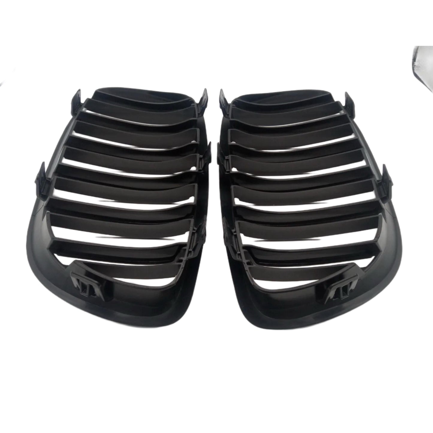 BMW 3 Series E92/E93 Gloss Black Front Kidney Grille Set