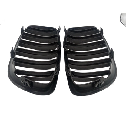 BMW 3 Series E92/E93 Gloss Black Front Kidney Grille Set