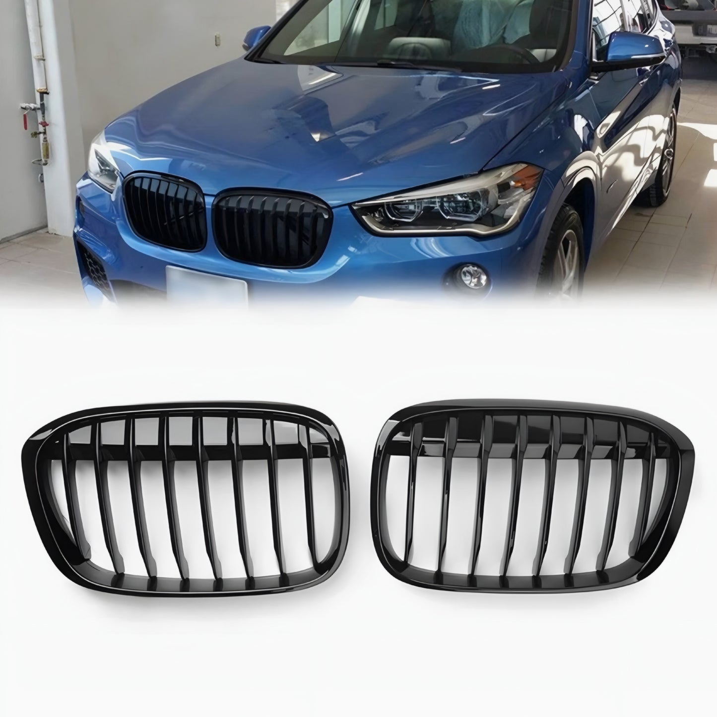 BMW X1 F48 (2015-2019) Gloss Black Grille