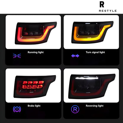 Range Rover Sport Facelift Rear LED Tail Lights 2013–2018