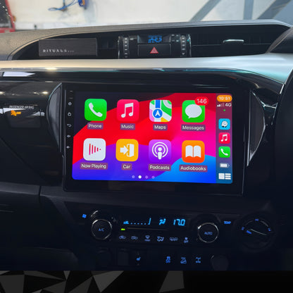 Toyota Hilux Apple CarPlay/Android Auto 10" Touch Screen Upgrade