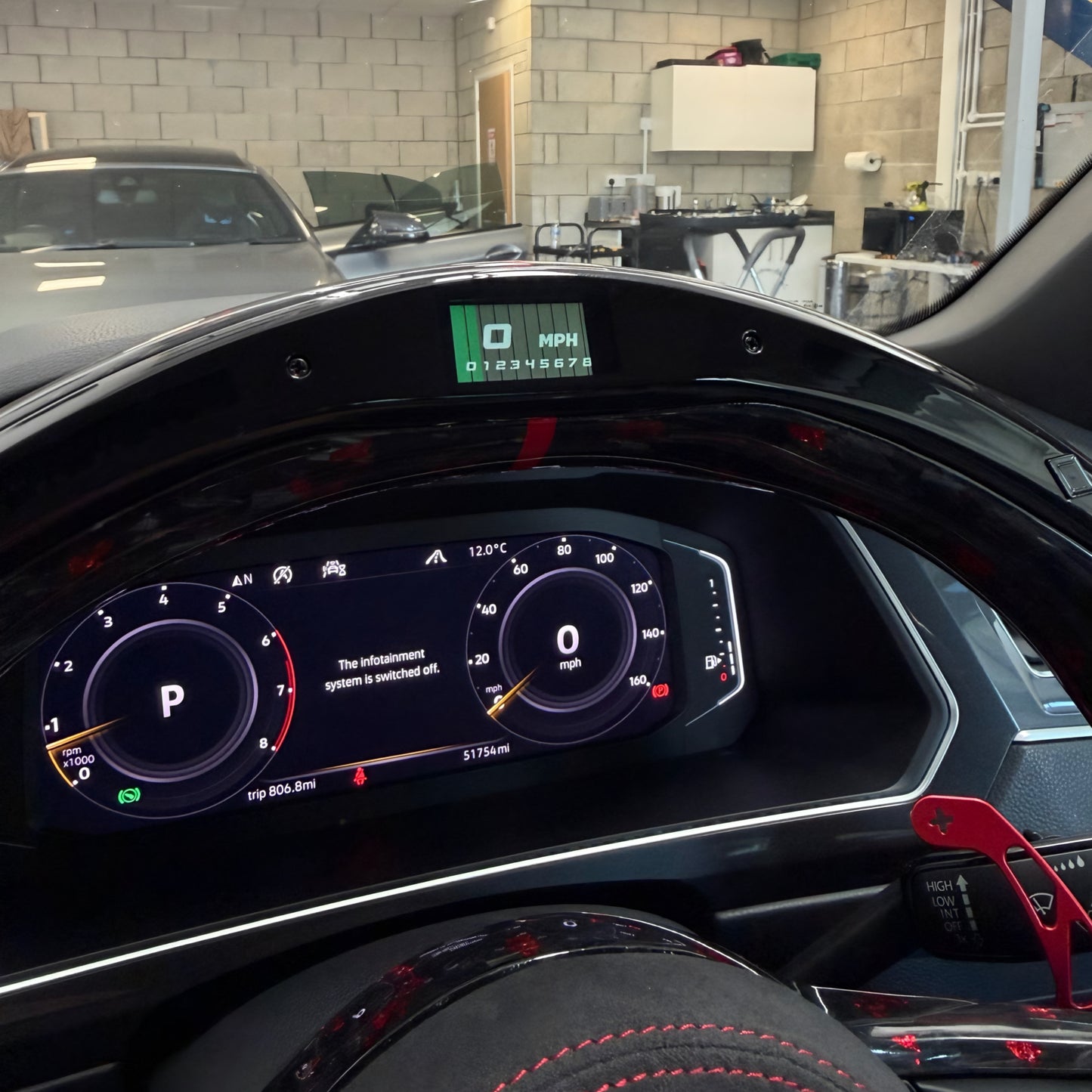 Volkswagen Forged Carbon Steering Wheel