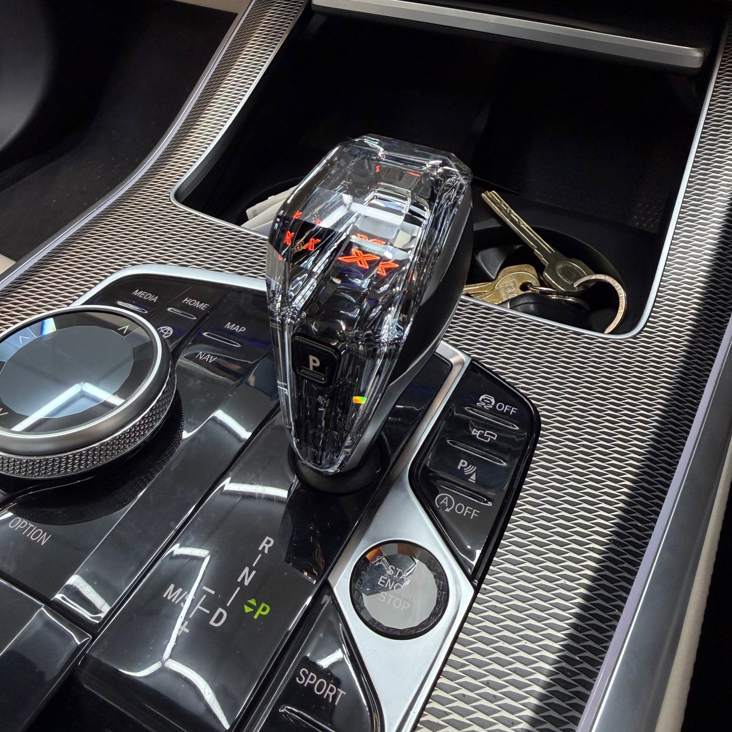 BMW Crystal Gear Selector