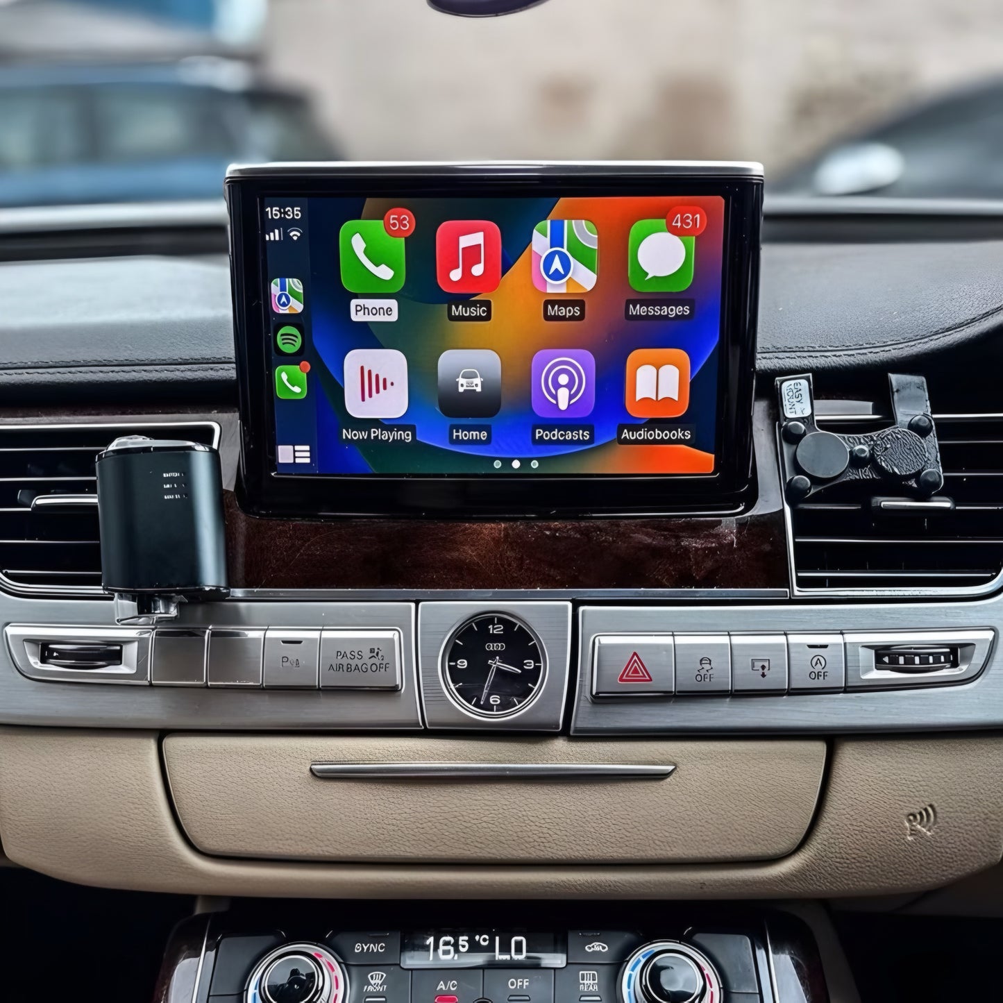 Audi A8 Apple CarPlay & Android Auto Upgrade (2010–2017)