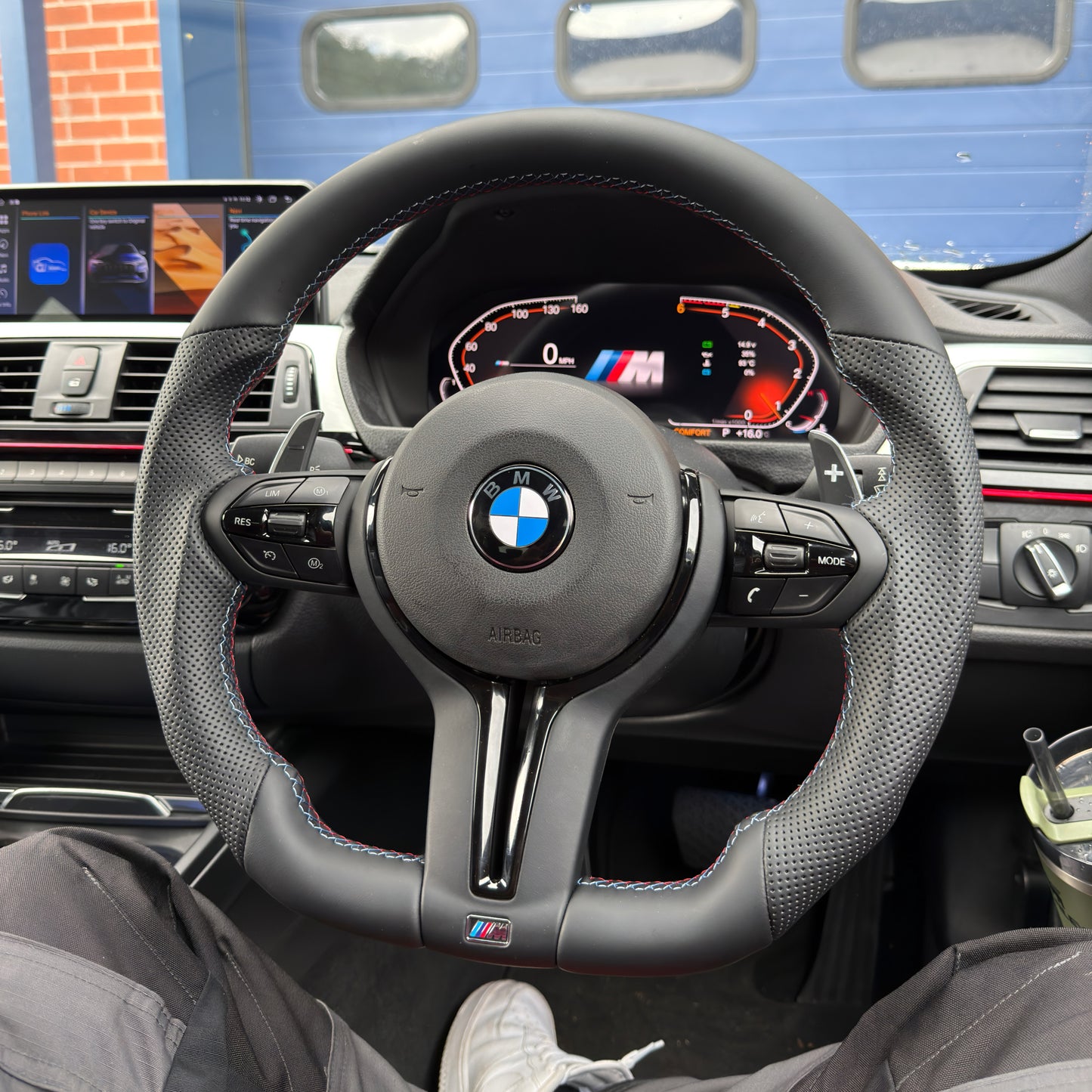 BMW F Series Flat Bottom Steering Wheel