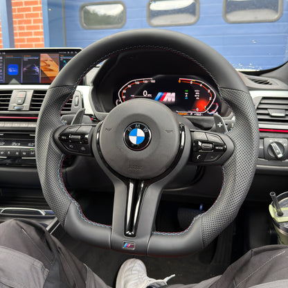 BMW F Series Flat Bottom Steering Wheel