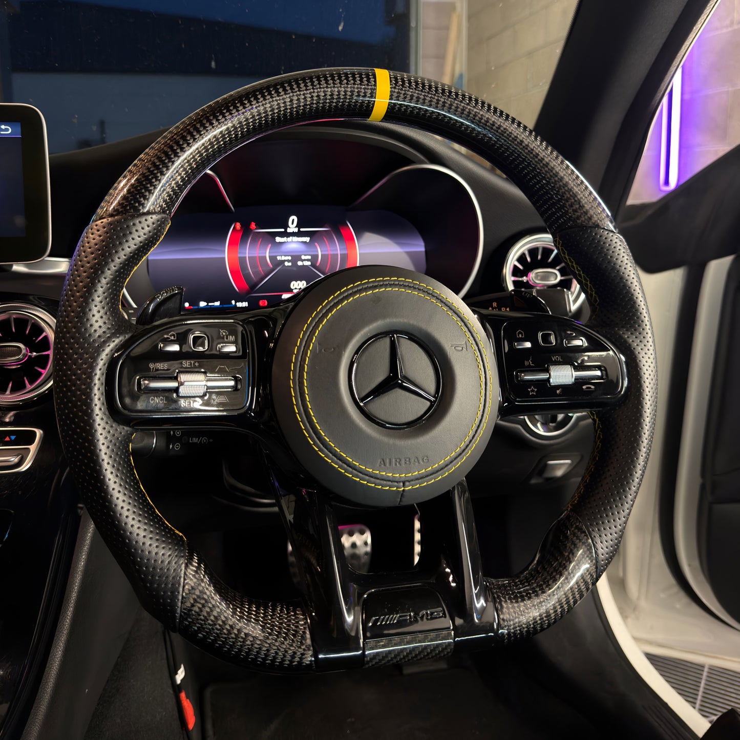 Mercedes-Benz AMG Carbon Fibre Steering Wheel