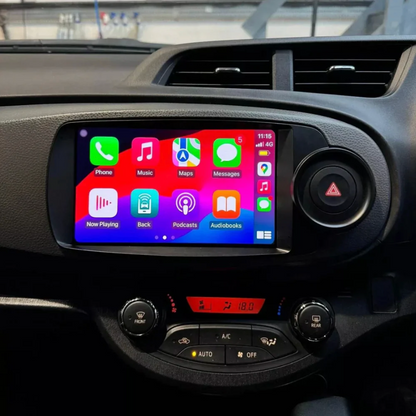 Toyota Yaris 9" Touch Screen Upgrade with Apple CarPlay/Android Auto