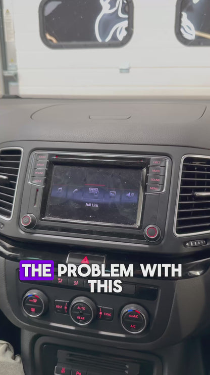 Seat Alhambra 9" Screen Upgrade with Apple CarPlay/Android Auto