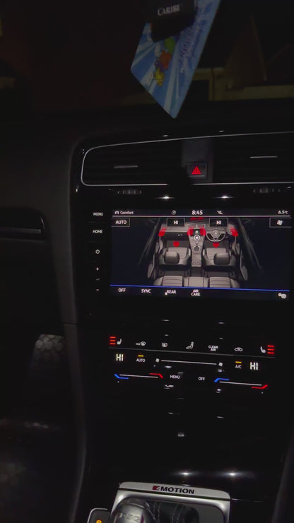 VW Golf MK7/7.5 LCD Touch Climate Control Panel