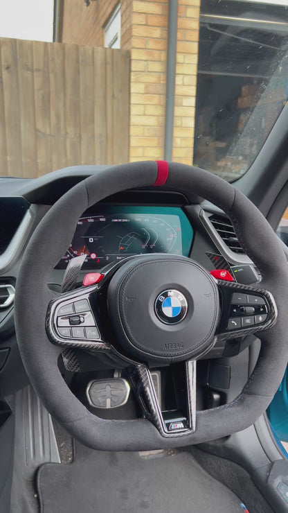 BMW G Series LCI-Style Alcantara Steering Wheel